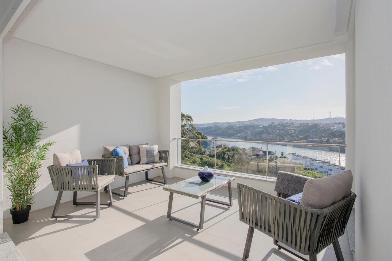 Liiiving In Porto - Luxury River View Apartments Valbom  Exterior foto