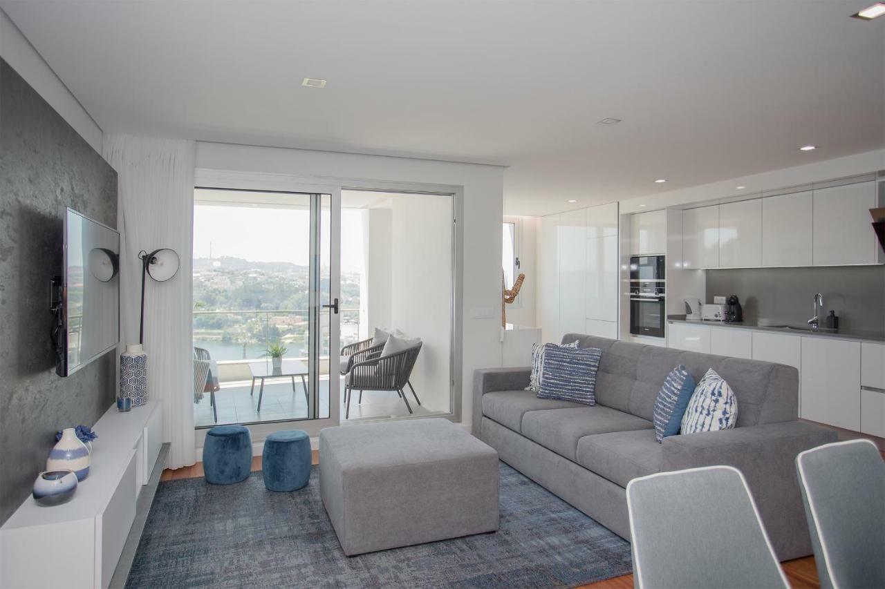 Liiiving In Porto - Luxury River View Apartments Valbom  Exterior foto